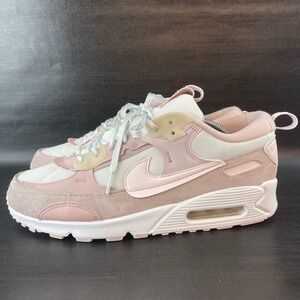 Nike Air Max 90 Futura Womens size 11 Pink White Athletic Shoes DM9922-104